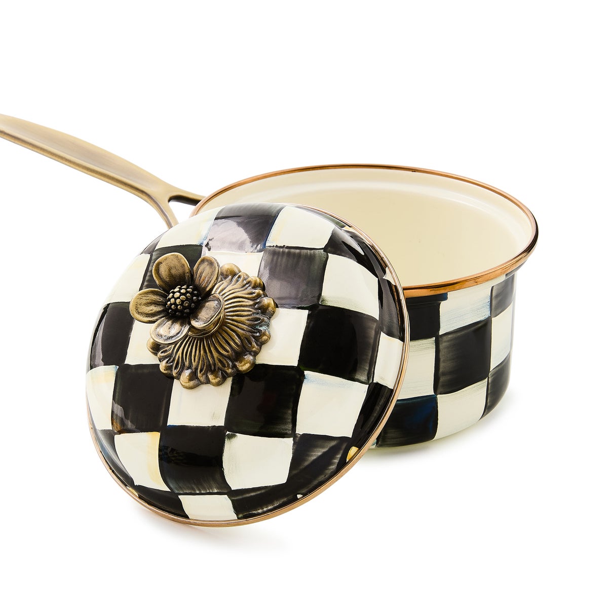 Courtly Check 1 Quart Saucepan - Image 4