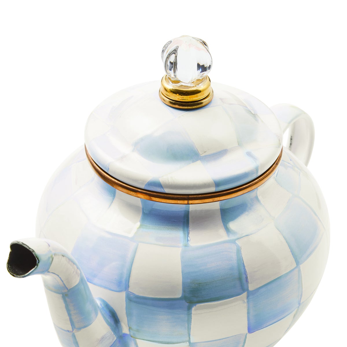 Sky Check 4 Cup Teapot - Image 2