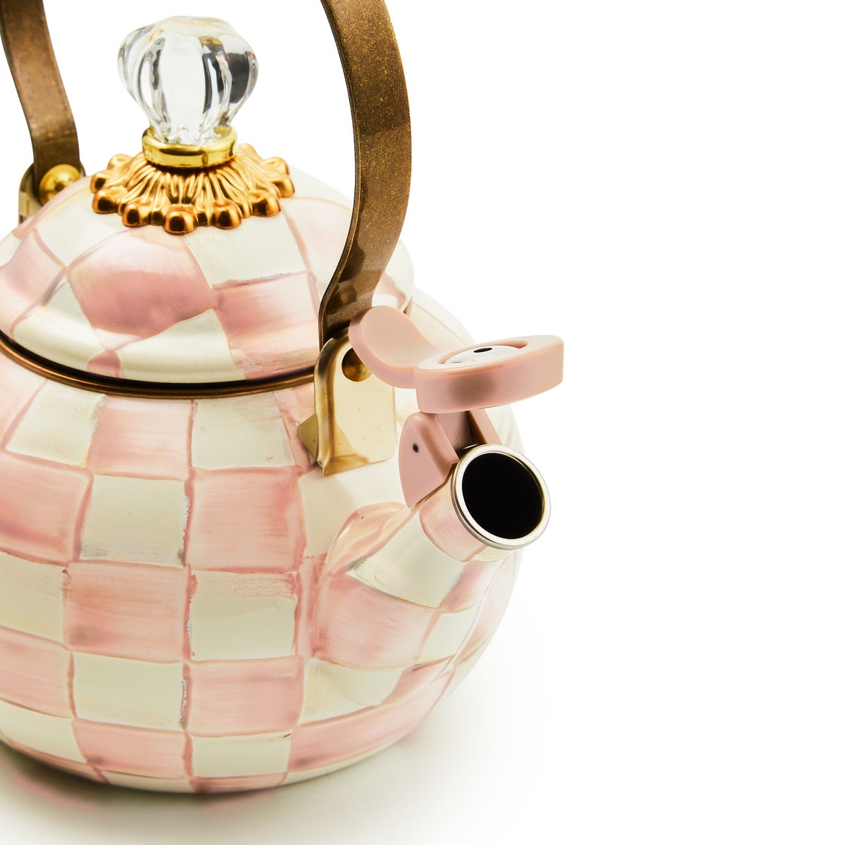Rosy Check Whistling Tea Kettle - Image 4