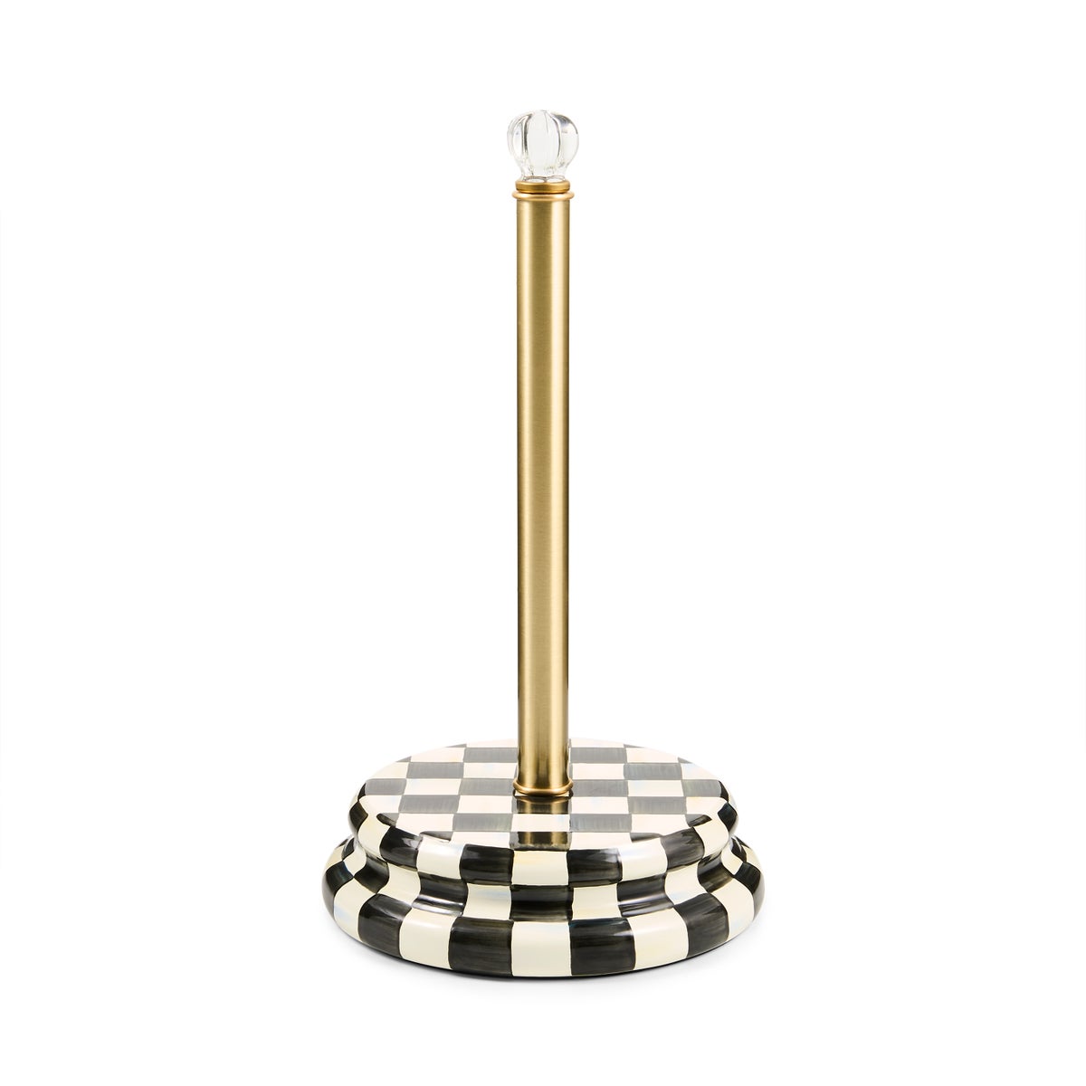 Courtly Check Paper Towel Holder