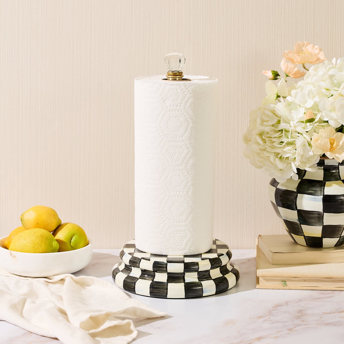 Courtly Check Paper Towel Holder - Image 2