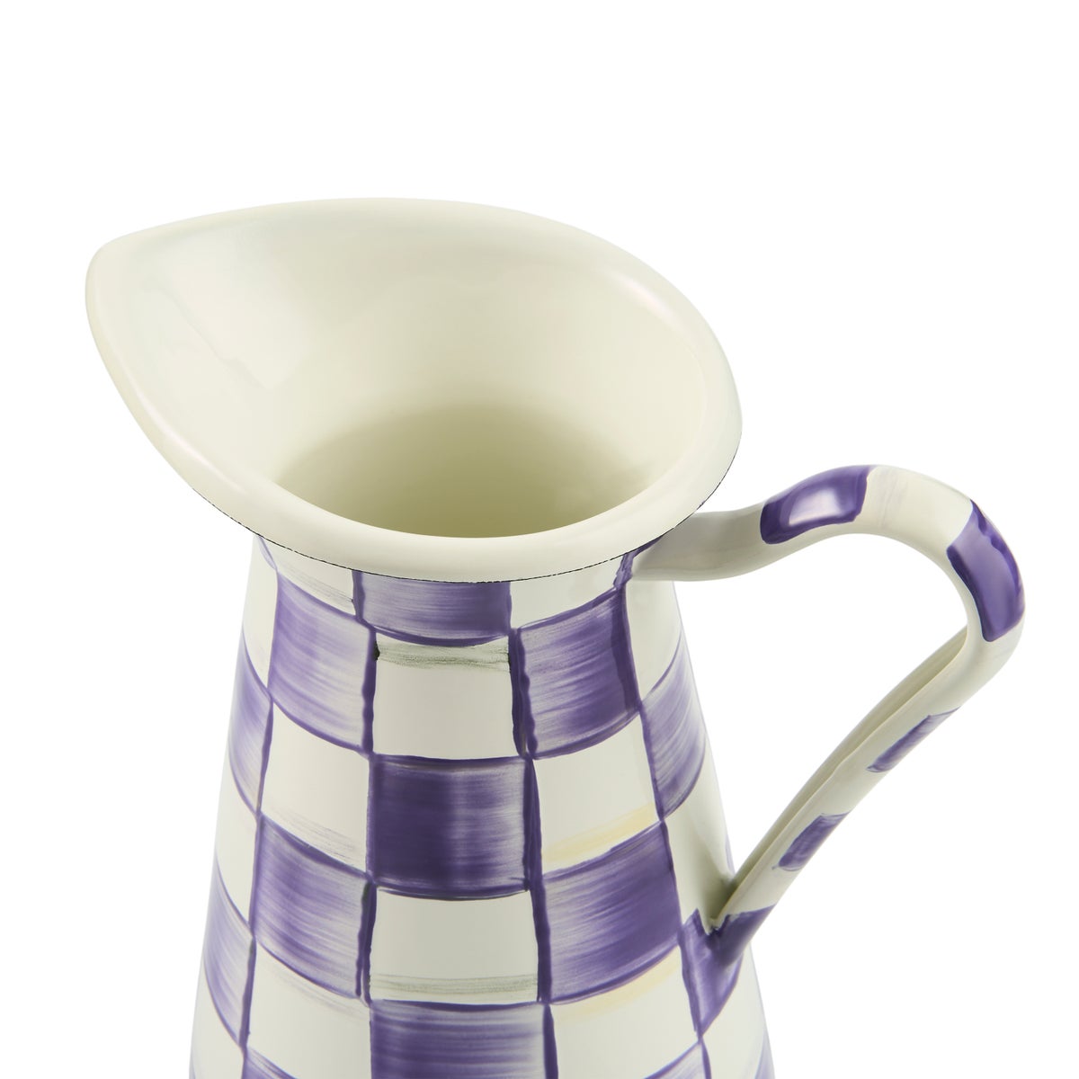 Violet Check Medium Practical Pitcher - Image 3