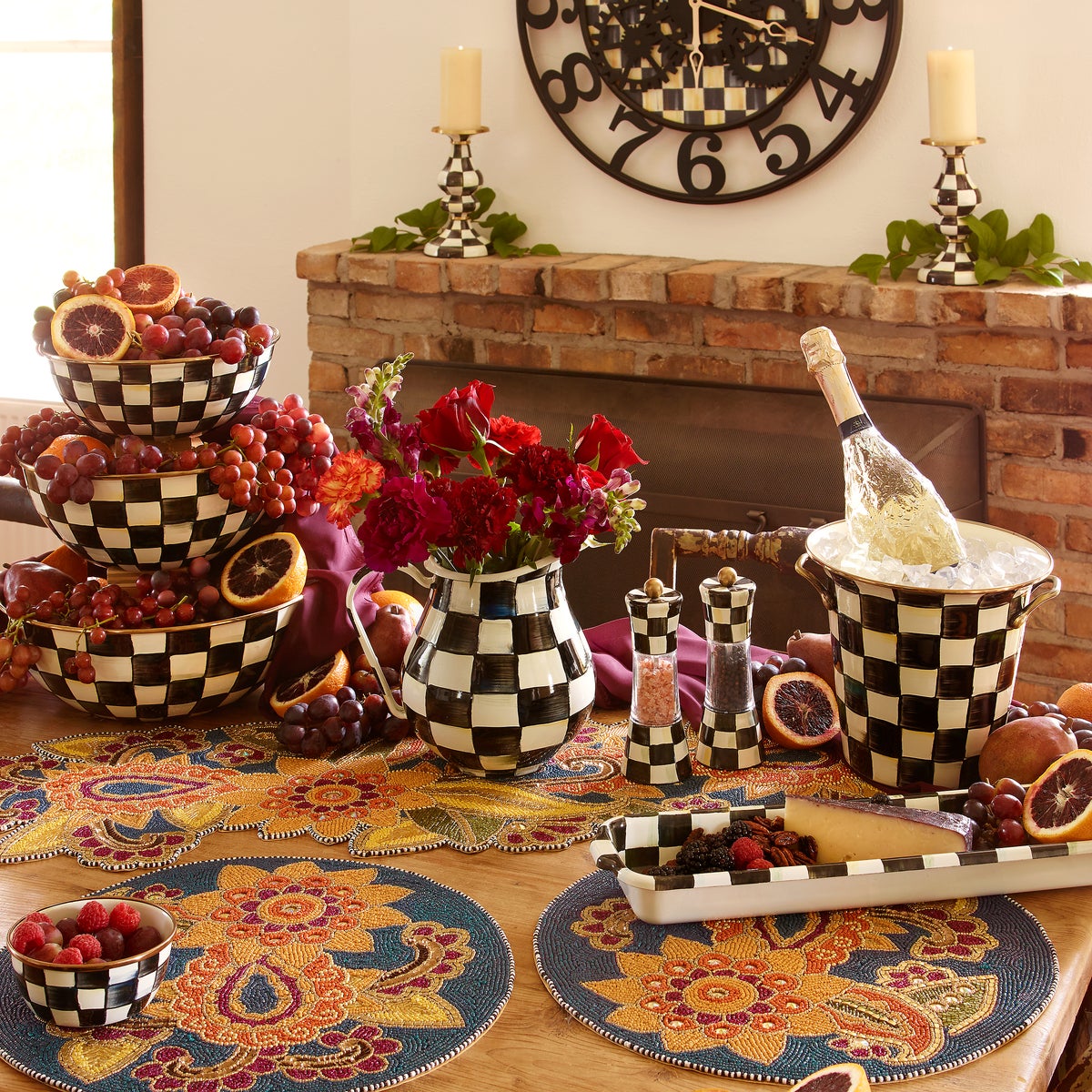 Courtly Check Large Everyday Bowl - Image 4
