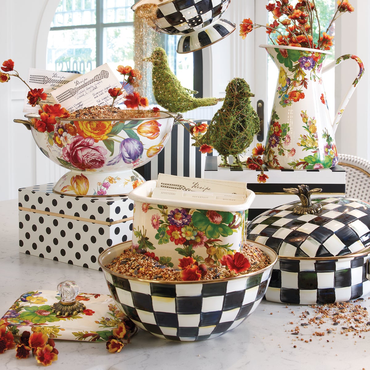 Courtly Check Large Everyday Bowl - Image 5