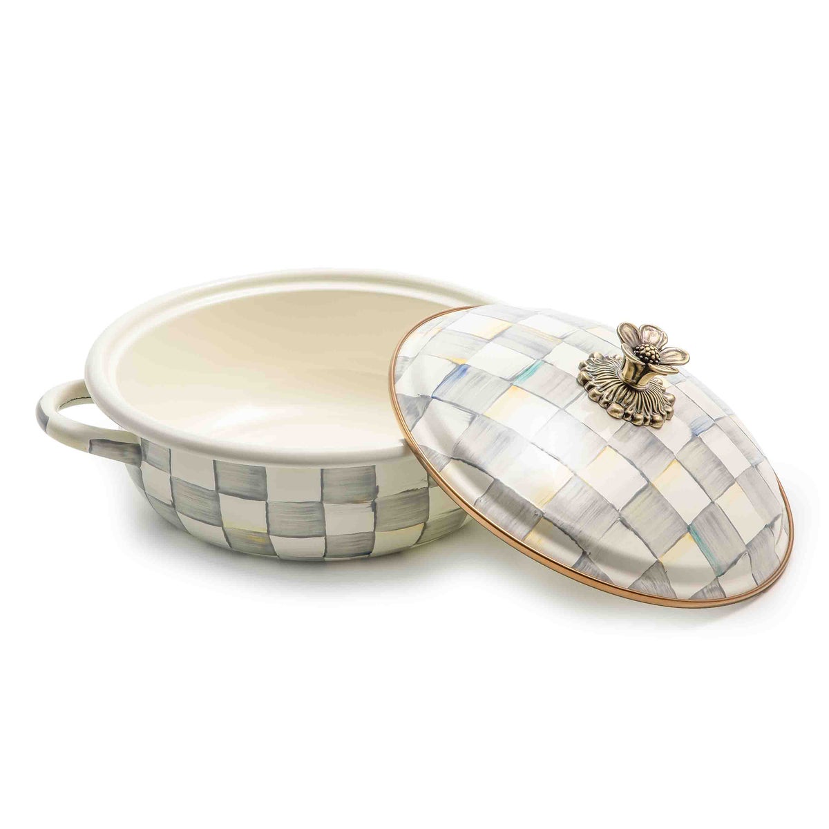 Sterling Check Medium Casserbole - Image 2