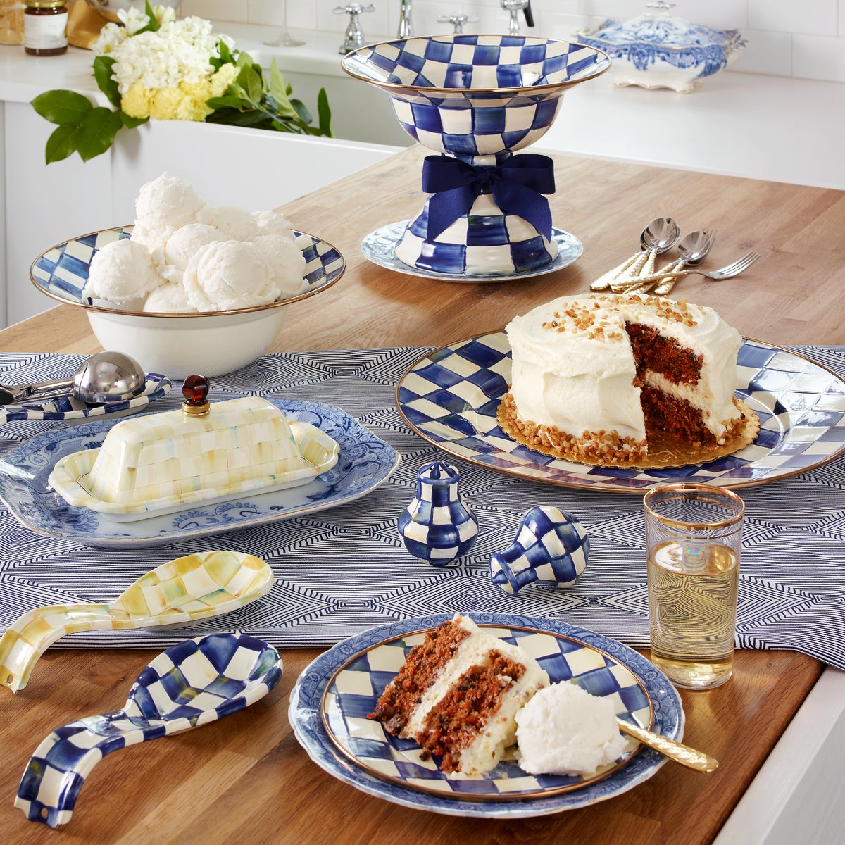 Royal Check Spoon Rest - Image 2