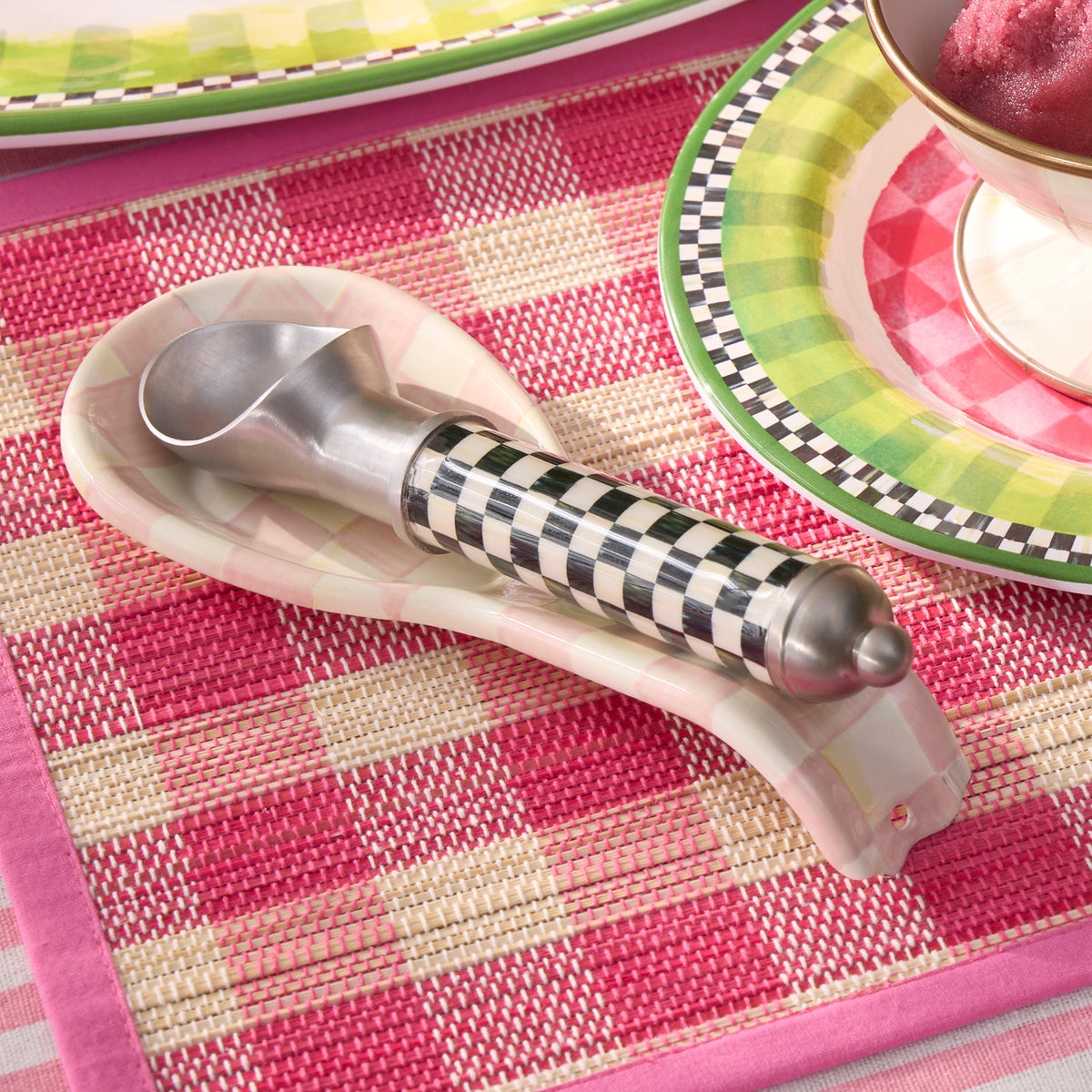 Rosy Check Spoon Rest - Image 2