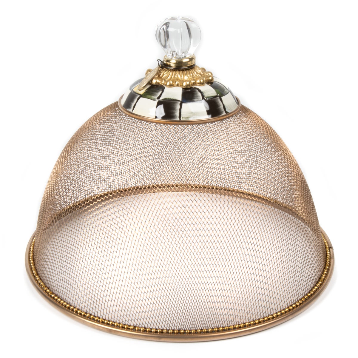 Courtly Check Small Mesh Dome - Image 2