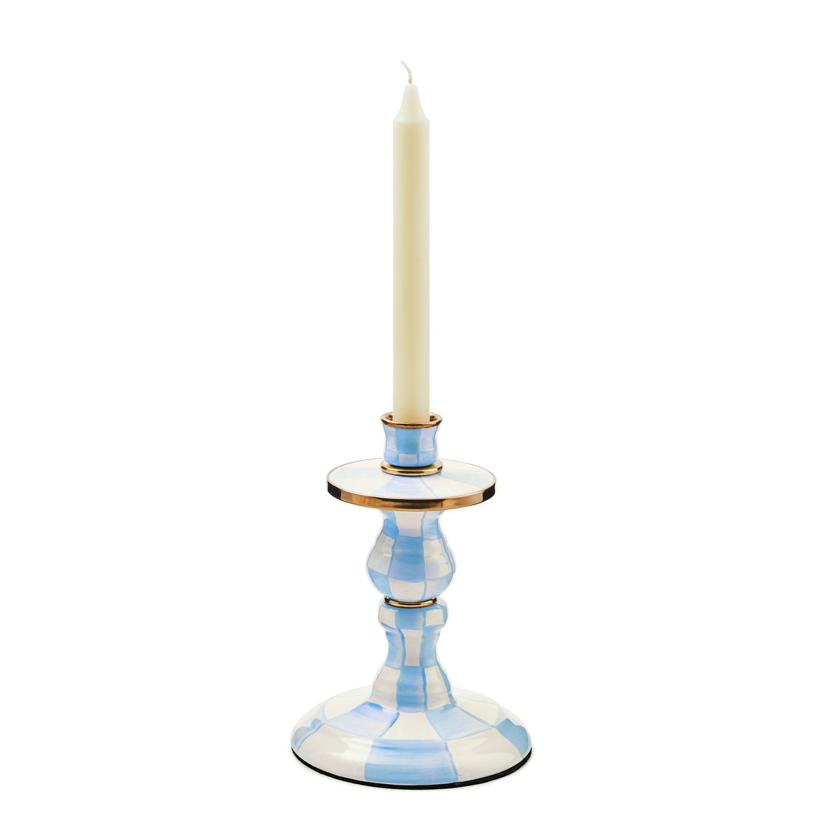 Sky Check Small Candlestick - Image 4