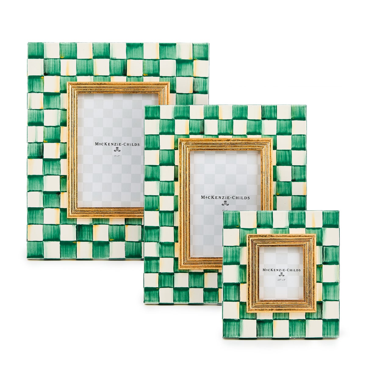 Emerald Check 4" x 6" Frame - Image 3