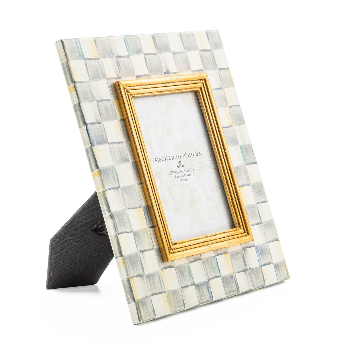 Sterling Check 4" x 6" Frame - Image 2