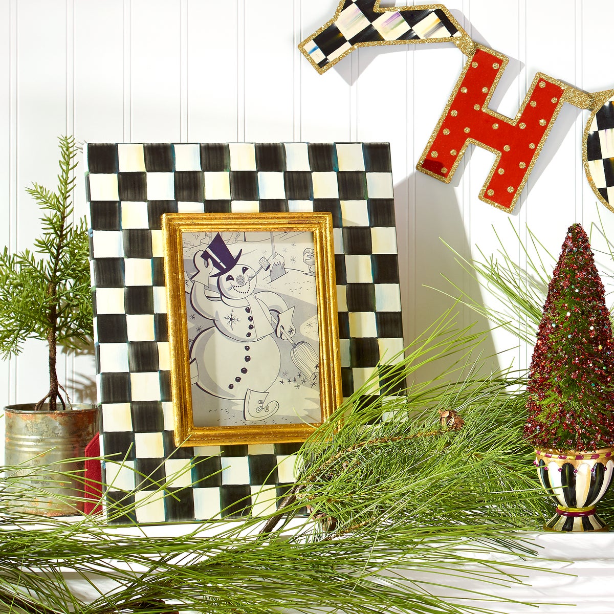 Courtly Check 5" x 7" Frame - Image 3