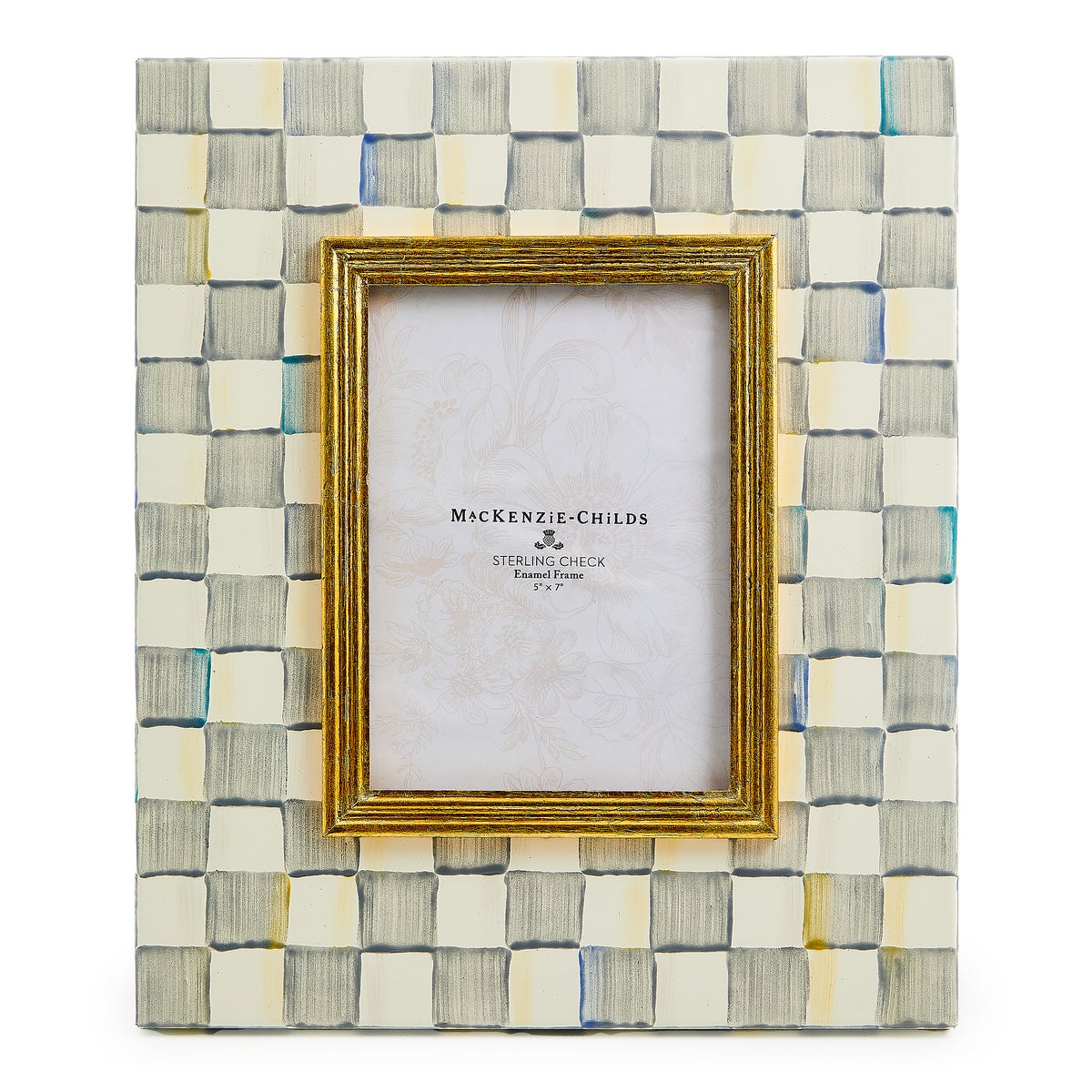 Sterling Check 5" x 7" Frame
